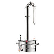 Дистилятор Смакуй "Профі" 15 л на відкритому кубі