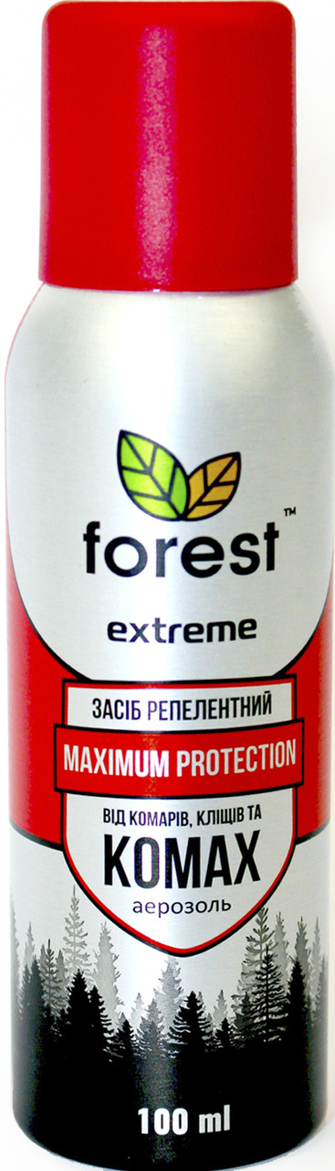 Аерозоль "Forest Extreme" від усіх літ та повз комах 100мл №5071, фото 1