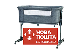 Ліжечко-манеж ESPIRO CLOUD 17 GRAPHITE MOON