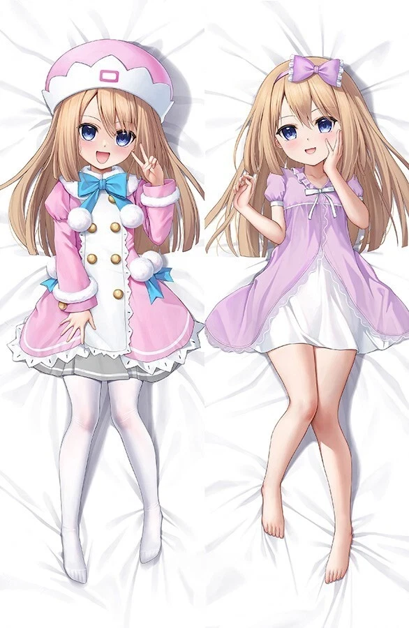 Дакімакура 150х50 см Hyperdimension Neptunia Ram  Подушка з наволочкою обнімашка двухсторння, фото 1