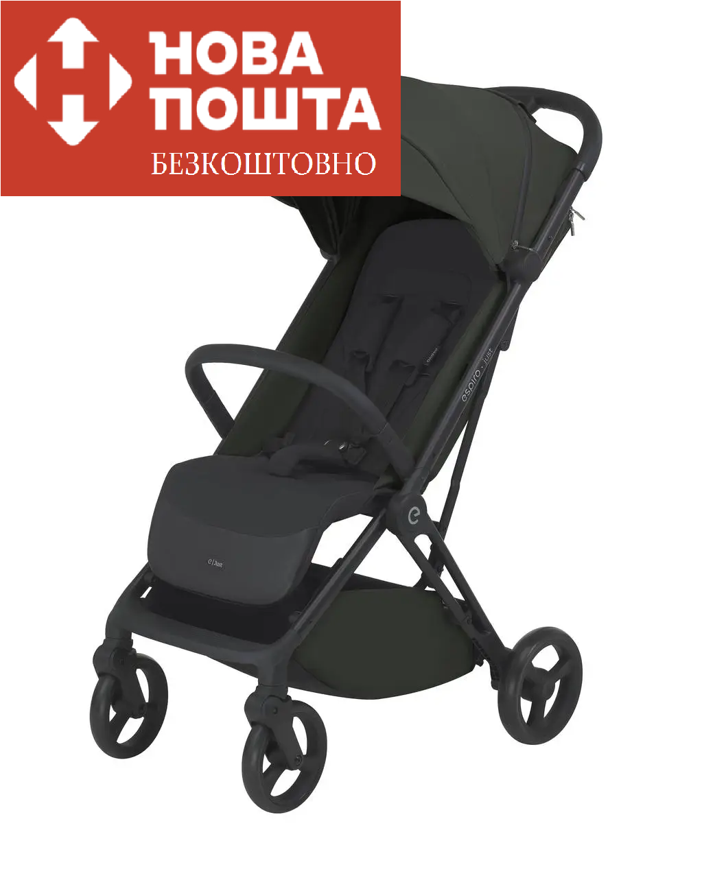 Коляска прогулянкова ESPIRO JUST 104 GREEN AVOKADO, фото 1