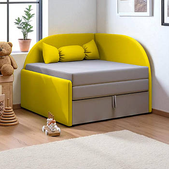 Дитячий диван Малютка, розкладне кутове крісло ліжко Малятко