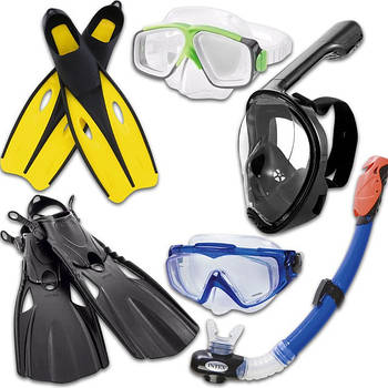 Маски, трубки, ласти, окуляри