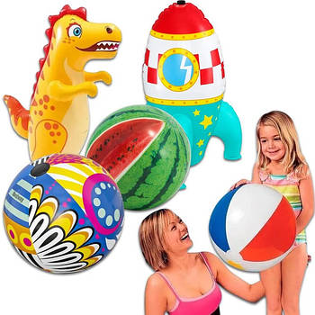 М'ячі та іграшки надувні