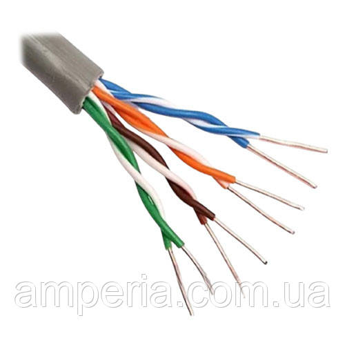 Кабель КПВнг-HF-ВП (350) 4х2х0,51 (U/UTP-cat.5E LSFROH) Одескабель