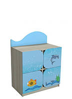 Стінка "Морські пригоди" елемент №2 з фотодруком