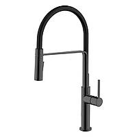 Змішувач для кухні IMPRESE BOA f03401410US, чорний матовий