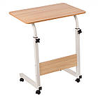 Столик парта на колесах з регулюванням висоти Wellamart (Арт. 5268), фото 3