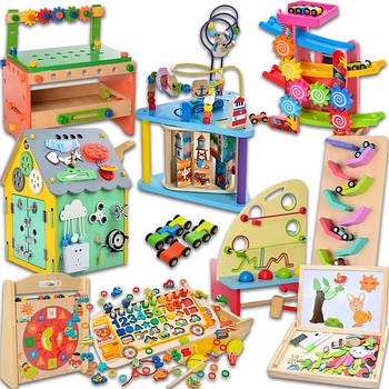 Дерев'яні ігри та іграшки