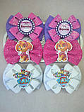 Щінячий патруль Набір бантиків заколки резинки ім'я будь-яке Скай Щенячий патруль Подарочный набор подарунок, фото 2