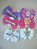 Щінячий патруль Набір бантиків заколки резинки ім'я будь-яке Скай Щенячий патруль Подарочный набор подарунок, фото 3