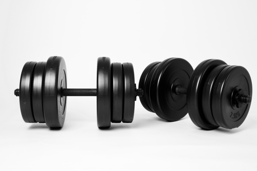 Гантелі | WCGPRO | 2х20 кг | Захист підлоги | Без запаху