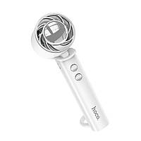 Портативний складаний вентилятор Hoco HX61 Exquisite handheld folding fan (1200mAh, 3 Speed, 1.2-4.5h) White