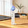 Портативний складаний вентилятор Hoco HX61 Exquisite handheld folding fan (1200mAh, 3 Speed, 1.2-4.5h) White, фото 8
