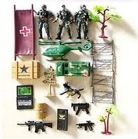 Ігровий набір військової техніки та солдатиків Military Action - 21 елемент у пакеті (JL 668-28)
