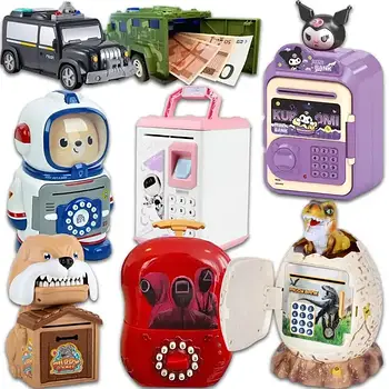 Сейфи-скарбнички дитячі