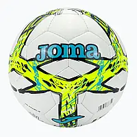 М'яч футбольний Joma DALI III білий, салатовий Уні 4