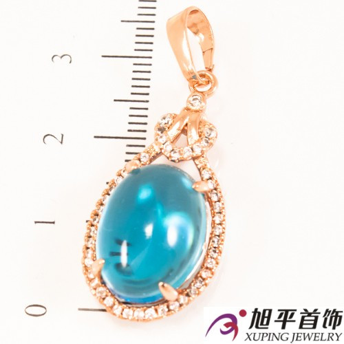 Підвіска Xuping лимонне золото 2,8 см (Медичне золото) 624346(2), фото 1