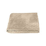 Покривало ТЕП "VELOUR" Золотий беж/Ромб круглий, 180x240, фото 3