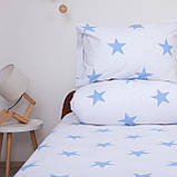 Постільна білизна ТЕП "Soft dreams" Зірки (блакитний), 50x70, підліткова, фото 2