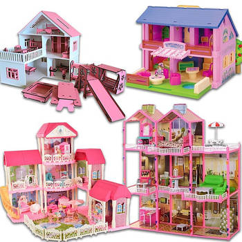 Будиночки та меблі для ляльок