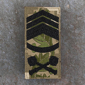 Погон генерал старший майстер-сержант піксель 10.0 х 5.0