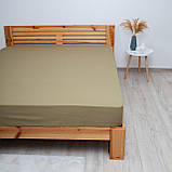 Простирадло "НАТХНЕННЯ" з резинкою Олива, 200x200, фото 6