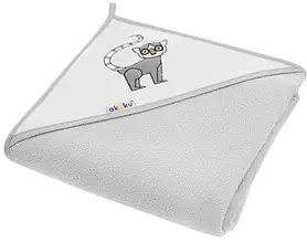 Рушник з капюшоном Akuku A1250 Лемур 100x100 см