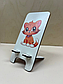 Дерев'яна підставка під телефон з яскравими ілюстраціями. Подарунок першокласнику, випускнику, фото 5