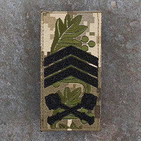 Погон генерал сержант піксель 10.0 х 5.0