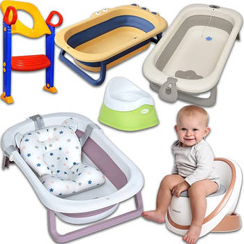 Дитячі ванночки та горщики