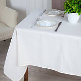 Скатертина "Aquastop" водовідштовхуюча Snowy, 150x150, фото 4