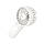 Портативний ручний вентилятор Hoco HX60 Nimble portable handheld fan (1200mAh, 3 Speed, 2.5-6.5h) White, фото 4