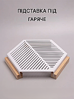 Підставка під гаряче металева 20х20 см