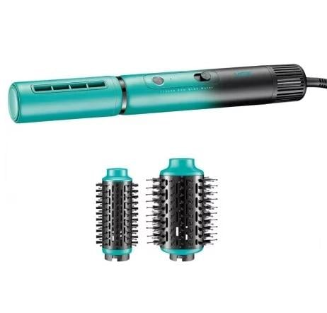 Фен-щітка для волосся VGR Professional V-489 Green, фото 1