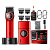 Набір для стрижки та гоління VGR Rechargeable Combo V-977 & V-377 Red, фото 2