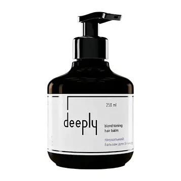 Бальзам тонуючий для блонду deeply Blond Toning з синім пігментом 250 мл