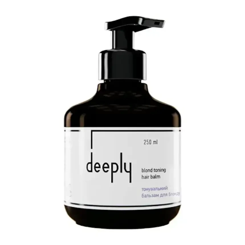 Бальзам тонуючий для блонду deeply Blond Toning з синім пігментом 250 мл, фото 1
