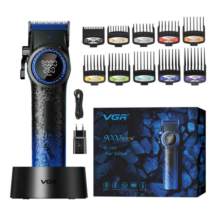 Машинка для стрижки VGR Professional V-001BL, фото 1
