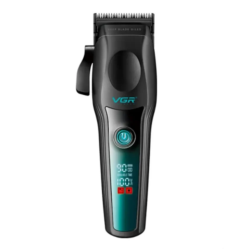Професійна машинка для стрижки VGR Professional BLDC Motor V-195 GREEN, фото 1