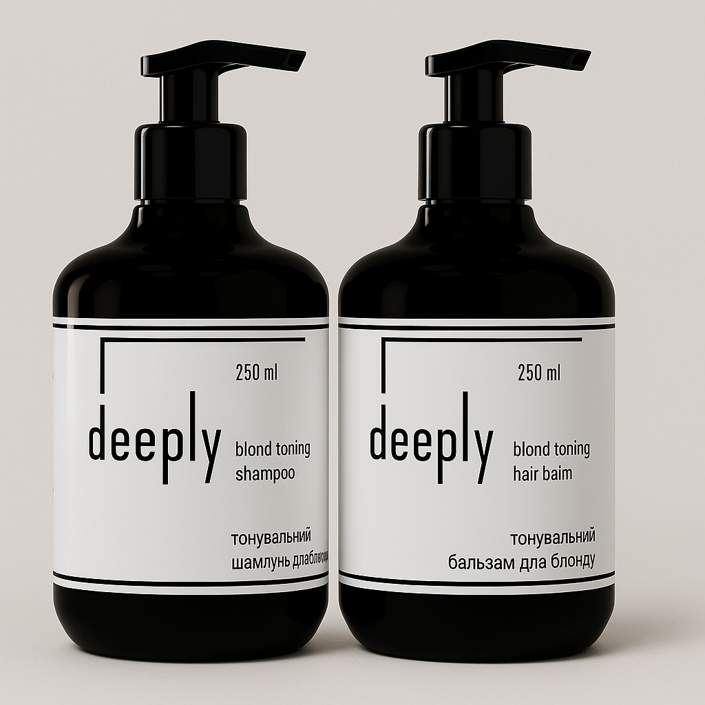 Тонуючий набірдля блонду deeply Blond 250 мл, фото 1
