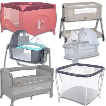 Ліжка та манежі