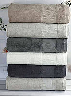 Набір махрових рушників Sikel " Atlantik" 50x90 6-шт бавовняні м'які щільні Туреччина