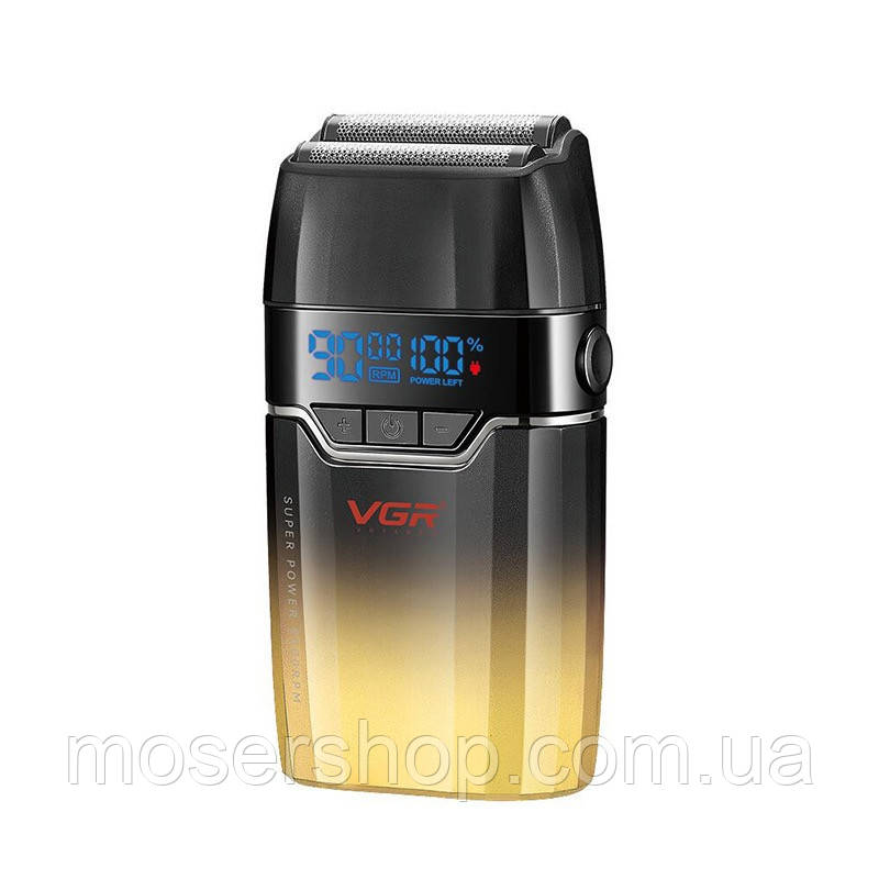 Професійний шейвер VGR Professional Foil Shaver V-308 Gold, фото 1