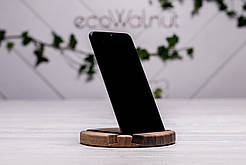 Підставка для гаджетів із дерева з гравіюванням