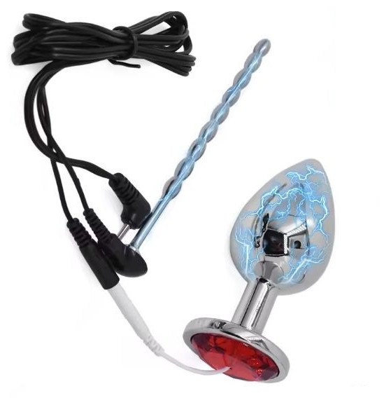 Анально-уретральна насадка для електростимулятора, фото 1