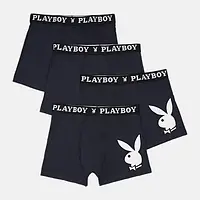 Набір з 4 труси-боксери Playboy ANNYA PLAYBOY BOXERSHORT синій Чол M