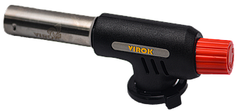 Пальник газовий VIROK з цанговим (швидким) з'єднанням. Piezo [50/4]
