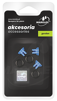 Набір форсунків розпилу поскоструйних MAROLEX 3 шт. (hobby,profession,profession+,titan,movi,x-line)