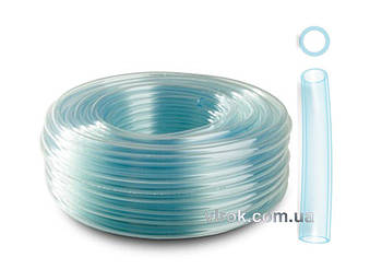 Шланг ПХВ 1-шаров . бензо-мастилостійкий з роб. тиск. 0,05 МПа, Ø=10 мм, t=1,5 мм, l= 25 м